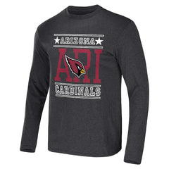 Arizona Cardinals NFL x Darius Rucker Collection Long Sleeve T-Shirt - Heathered Charcoal for sale