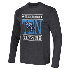 Tennessee Titans NFL x Darius Rucker Collection Long Sleeve T-Shirt - Heathered Charcoal outlet