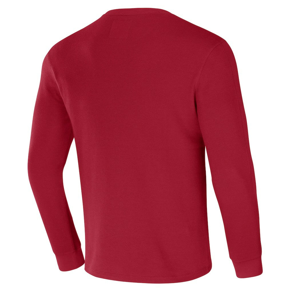 Arizona Cardinals NFL x Darius Rucker Collection Long Sleeve Thermal T-Shirt - Cardinal cheap