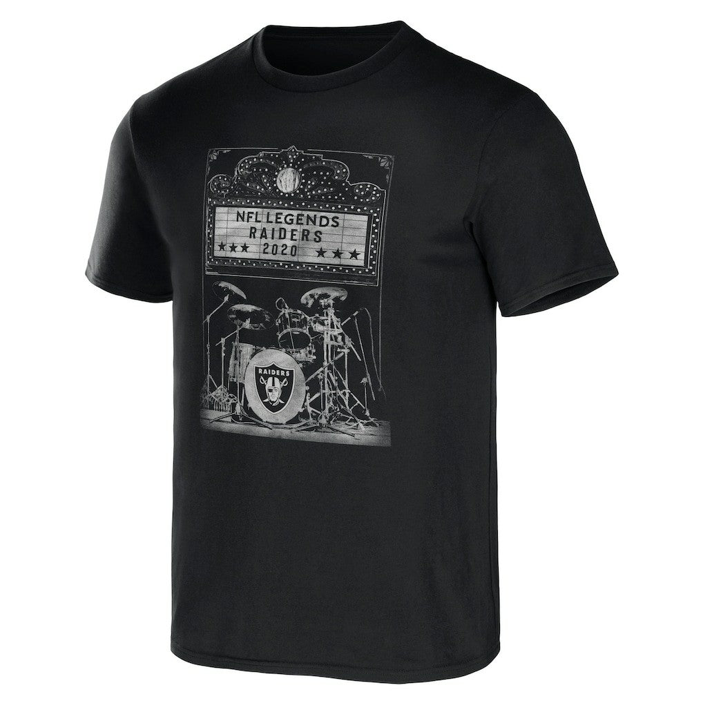 Las Vegas Raiders NFL x Darius Rucker Collection Band T-Shirt - Black on sale