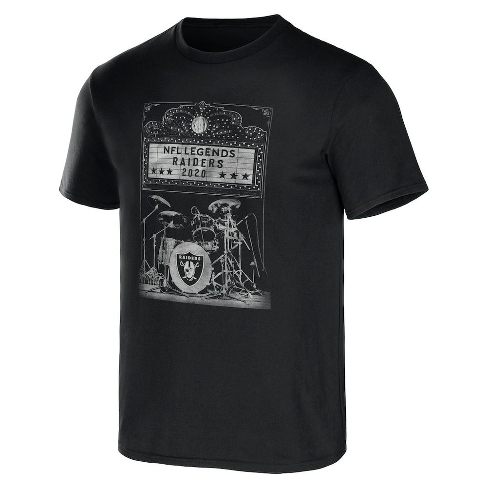 Las Vegas Raiders NFL x Darius Rucker Collection Band T-Shirt - Black on sale