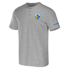 Los Angeles Chargers NFL x Darius Rucker Collection Henley T-Shirt - Heather Gray sale