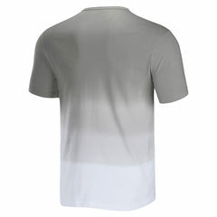 Las Vegas Raiders NFL x Darius Rucker Collection Dip Dye Pocket T-Shirt - Silver/White outlet