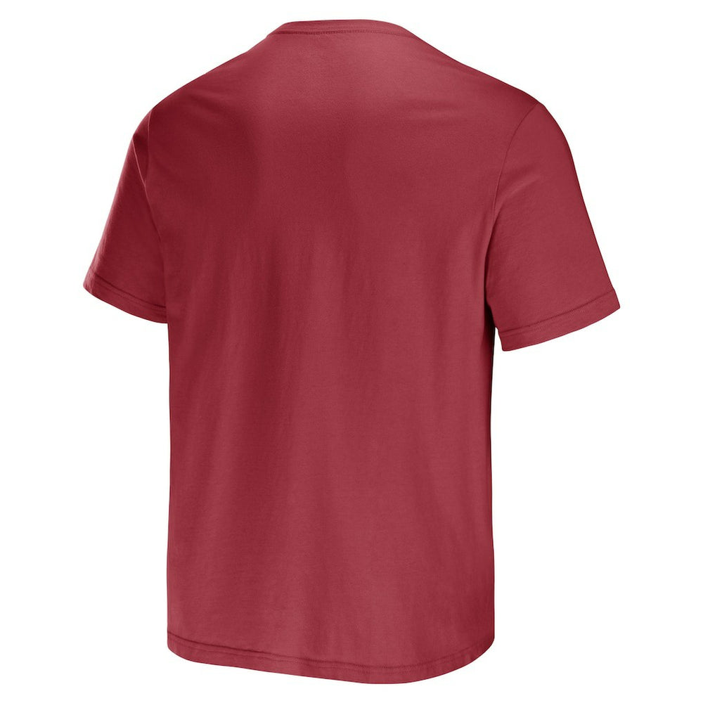 Arizona Cardinals NFL x Darius Rucker Collection Stripe T-Shirt - Cardinal on sale