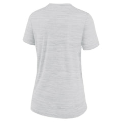 San Francisco Giants Women's City Connect Velocity Practice Performance V-Neck T-Shirt White