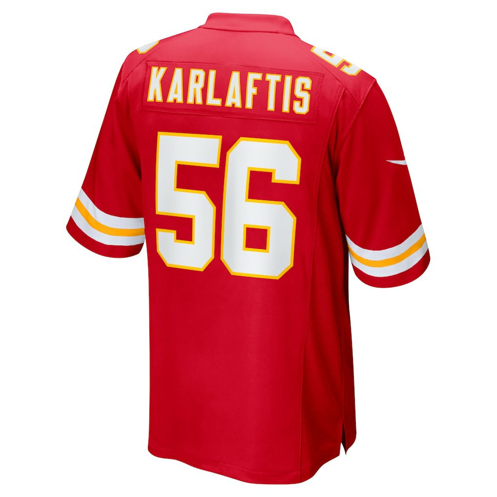 George Karlaftis Kansas City Chiefs Player Game Jersey - Red on sale