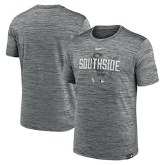 Chicago White Sox City Connect Velocity Practice Performance T-Shirt Anthracite