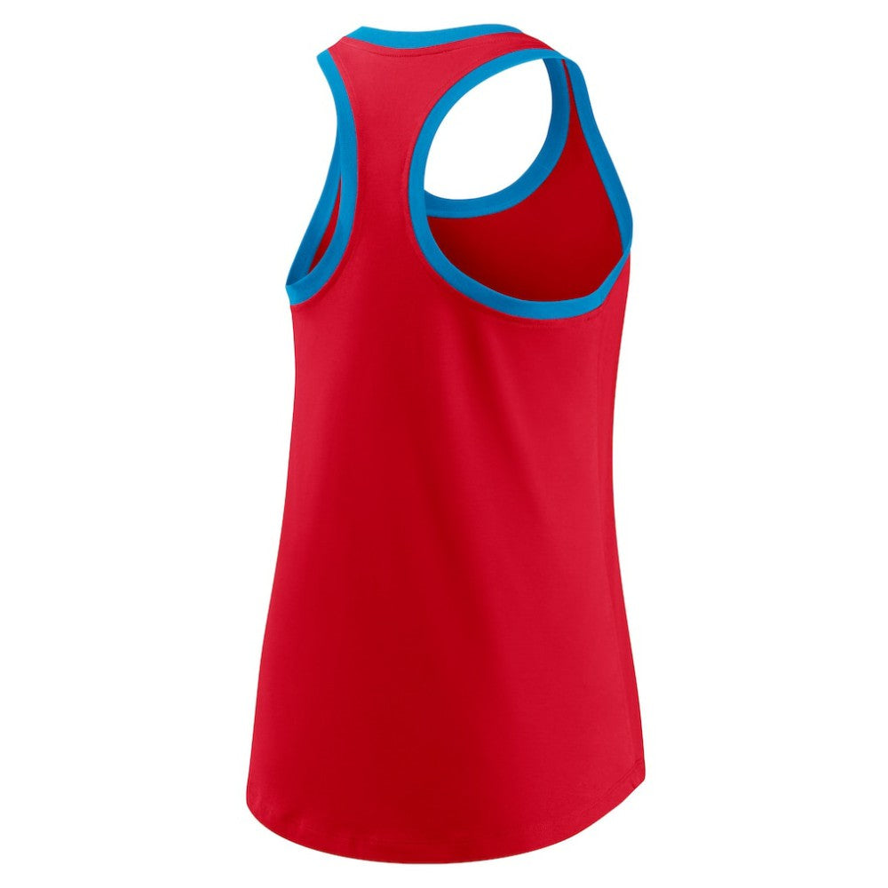 Miami Marlins Women's City Connect Tri-Blend Tank Top Red