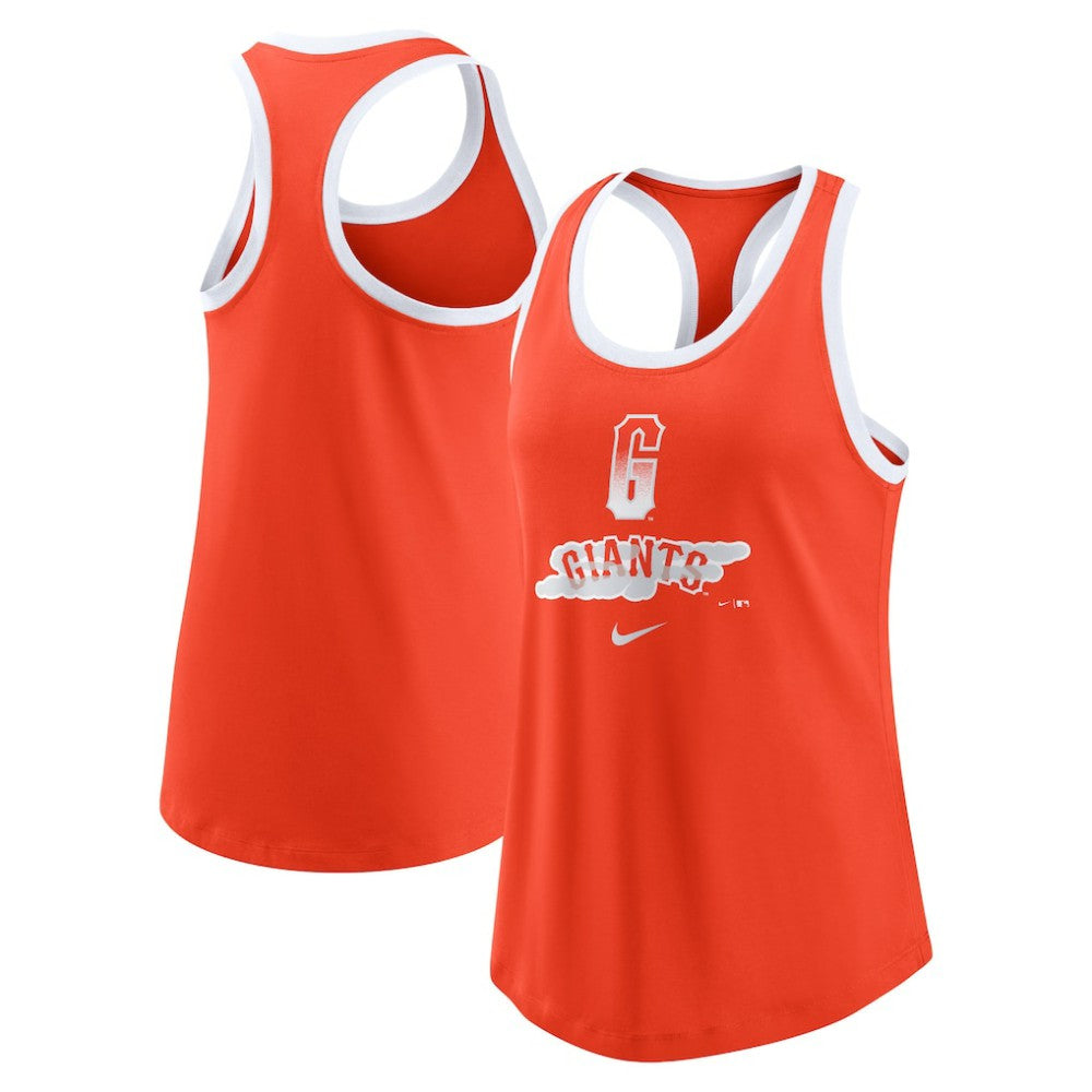 San Francisco Giants Women's City Connect Tri-Blend Tank Top Orange