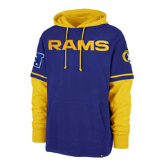 Los Angeles Rams '47 Shortstop Pullover Hoodie - Royal outlet