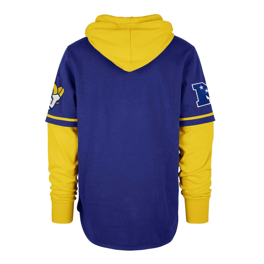 Los Angeles Rams '47 Shortstop Pullover Hoodie - Royal outlet