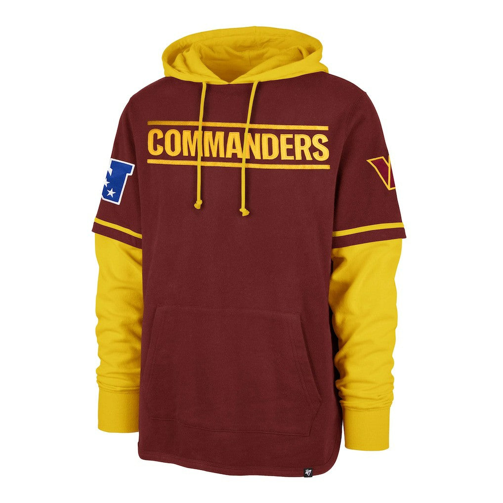 Washington Commanders '47 Shortstop Pullover Hoodie - Burgundy sale