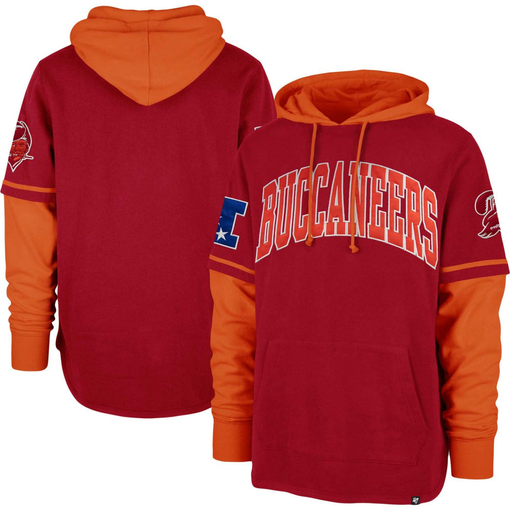 Tampa Bay Buccaneers '47 Shortstop Pullover Hoodie - Red online