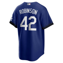 Jackie Robinson Los Angeles Dodgers City Connect Replica Player Jersey Royal