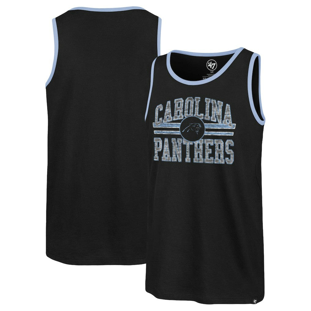 Carolina Panthers '47 Winger Franklin Tank Top - Black discount