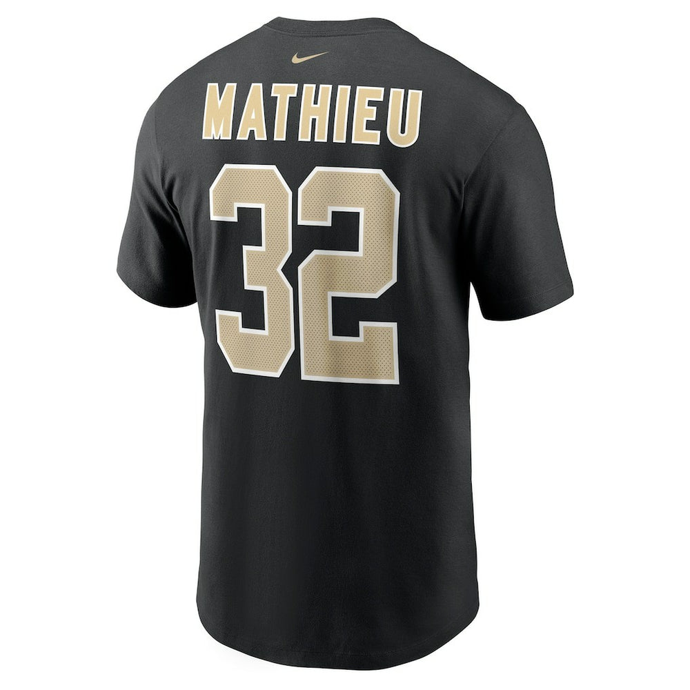 Tyrann Mathieu New Orleans Saints Player Name & Number T-Shirt - Black cheap