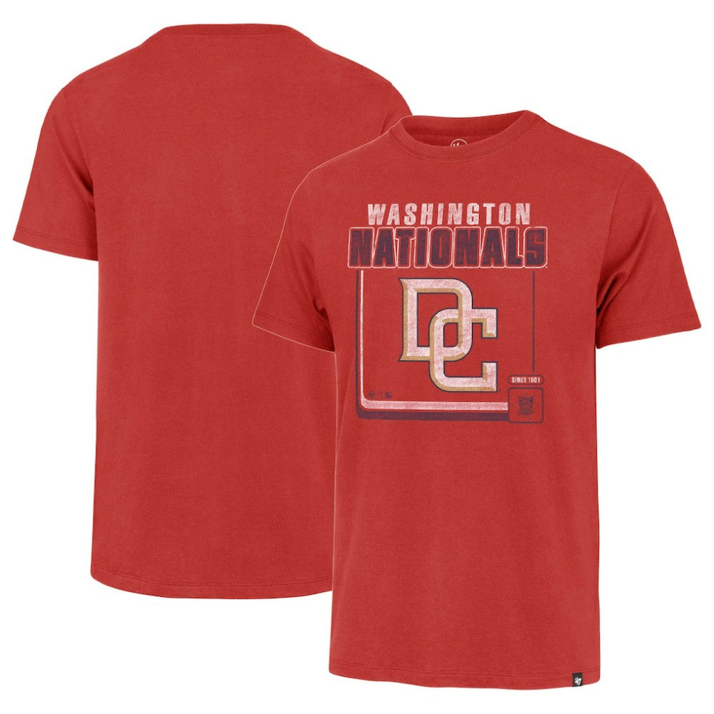 Washington Nationals Cooperstown Collection Borderline Franklin T-Shirt Red