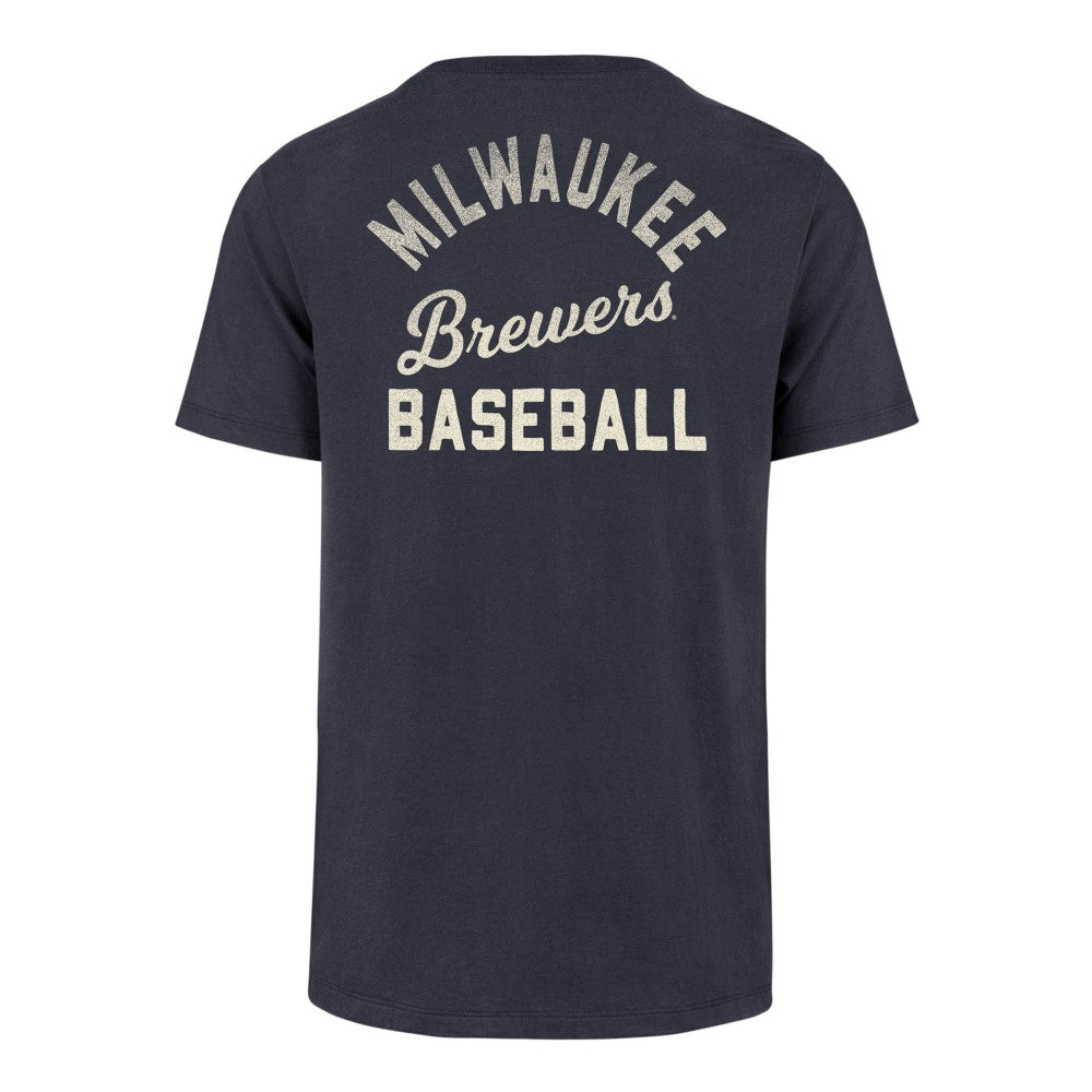 Milwaukee Brewers Turn Back Franklin T-Shirt Navy