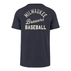 Milwaukee Brewers Turn Back Franklin T-Shirt Navy