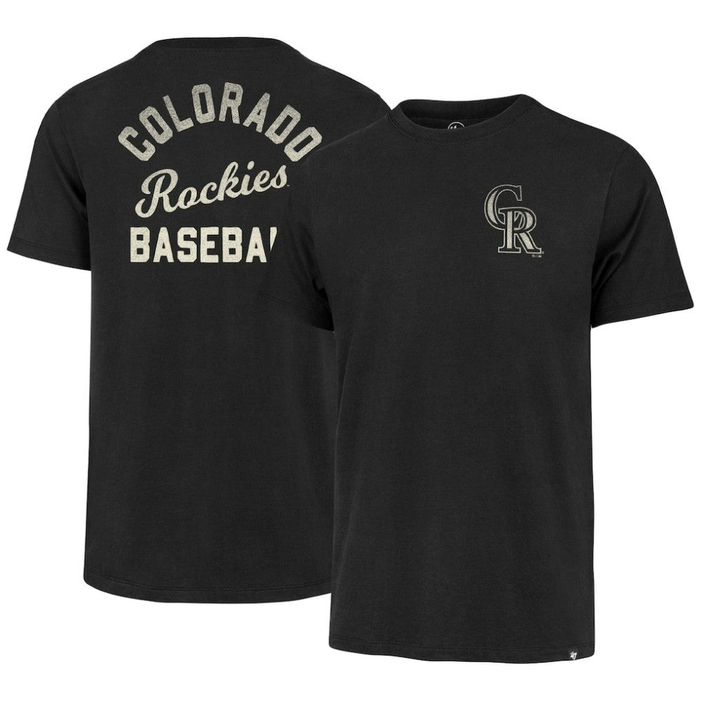 Colorado Rockies Turn Back Franklin T-Shirt Black