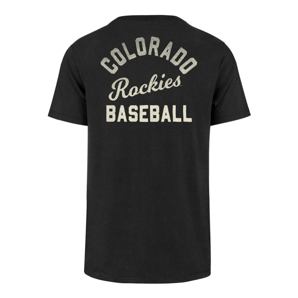 Colorado Rockies Turn Back Franklin T-Shirt Black