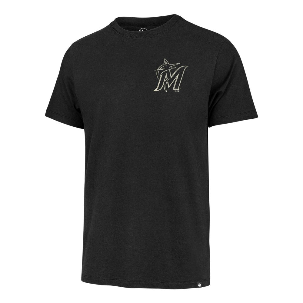 Miami Marlins Turn Back Franklin T-Shirt Black
