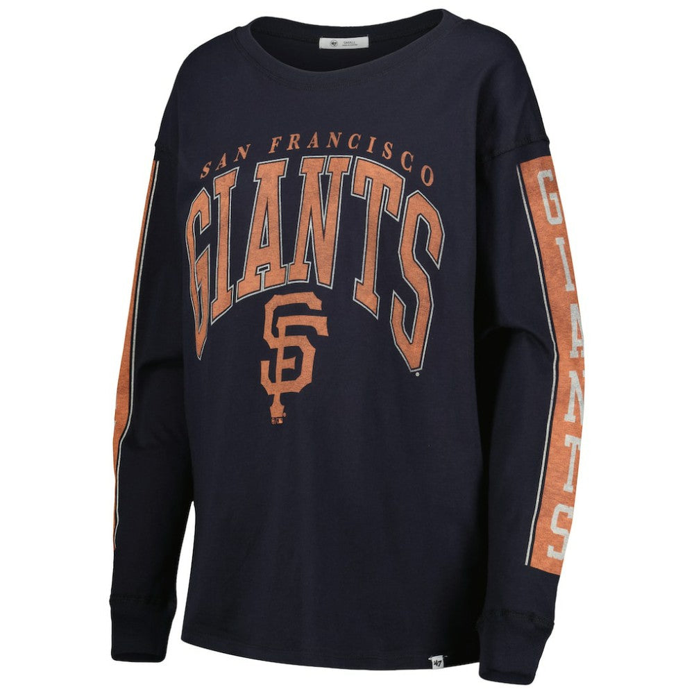 San Francisco Giants Women's Statement Long Sleeve T-Shirt Black