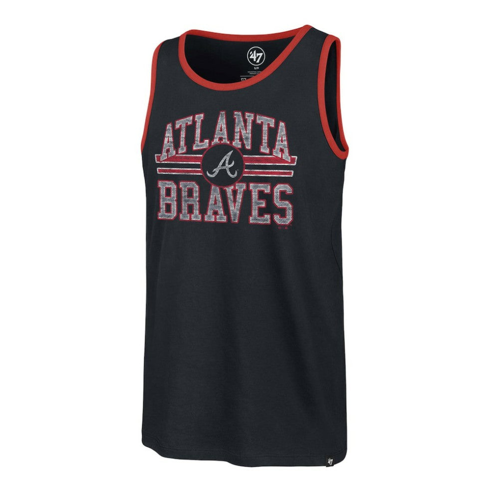 Atlanta Braves Winger Franklin Tank Top Navy