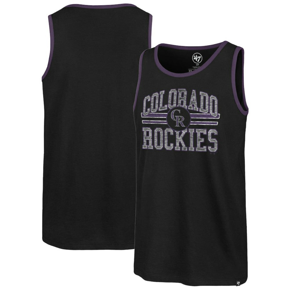 Colorado Rockies Winger Franklin Tank Top Black