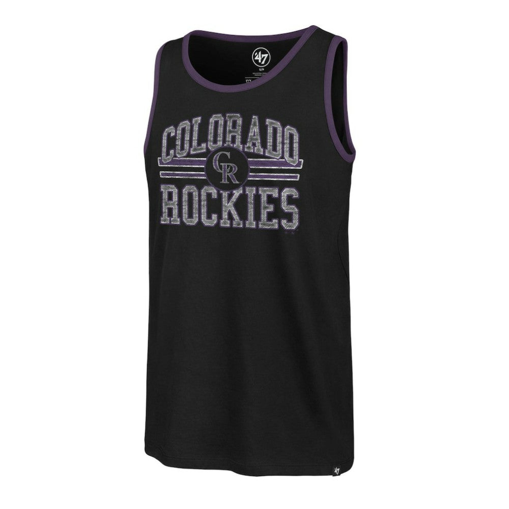 Colorado Rockies Winger Franklin Tank Top Black