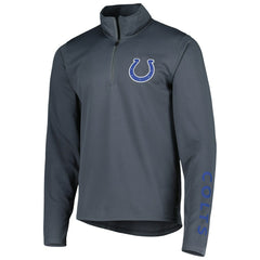 Indianapolis Colts MSX by Michael Strahan Half-Zip Pullover - Charcoal discount