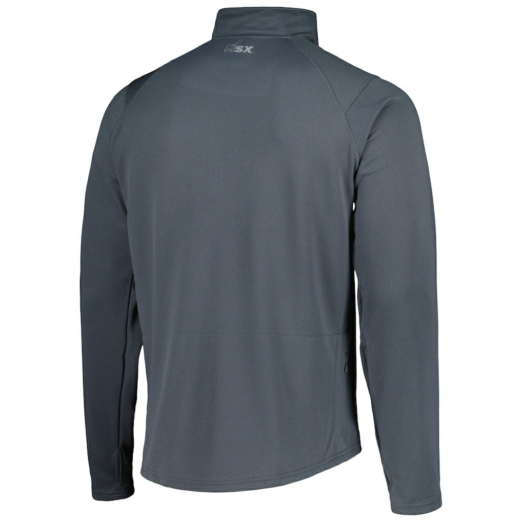Indianapolis Colts MSX by Michael Strahan Half-Zip Pullover - Charcoal discount