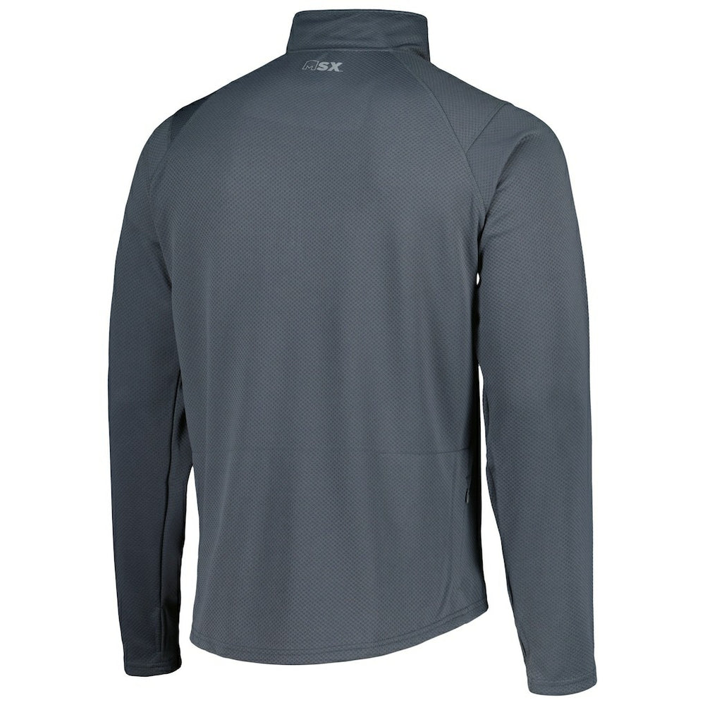 Indianapolis Colts MSX by Michael Strahan Half-Zip Pullover - Charcoal discount