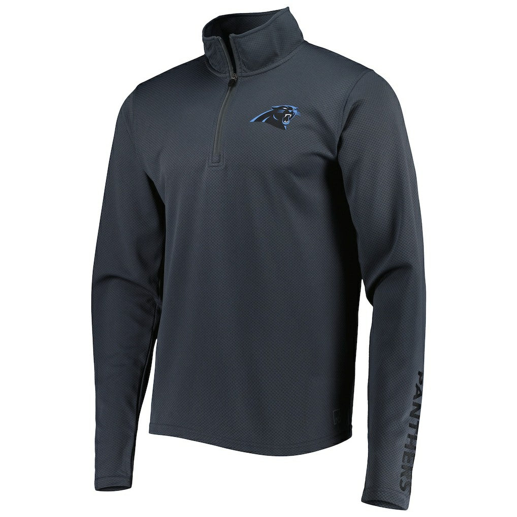 Carolina Panthers MSX by Michael Strahan Half-Zip Pullover - Charcoal online
