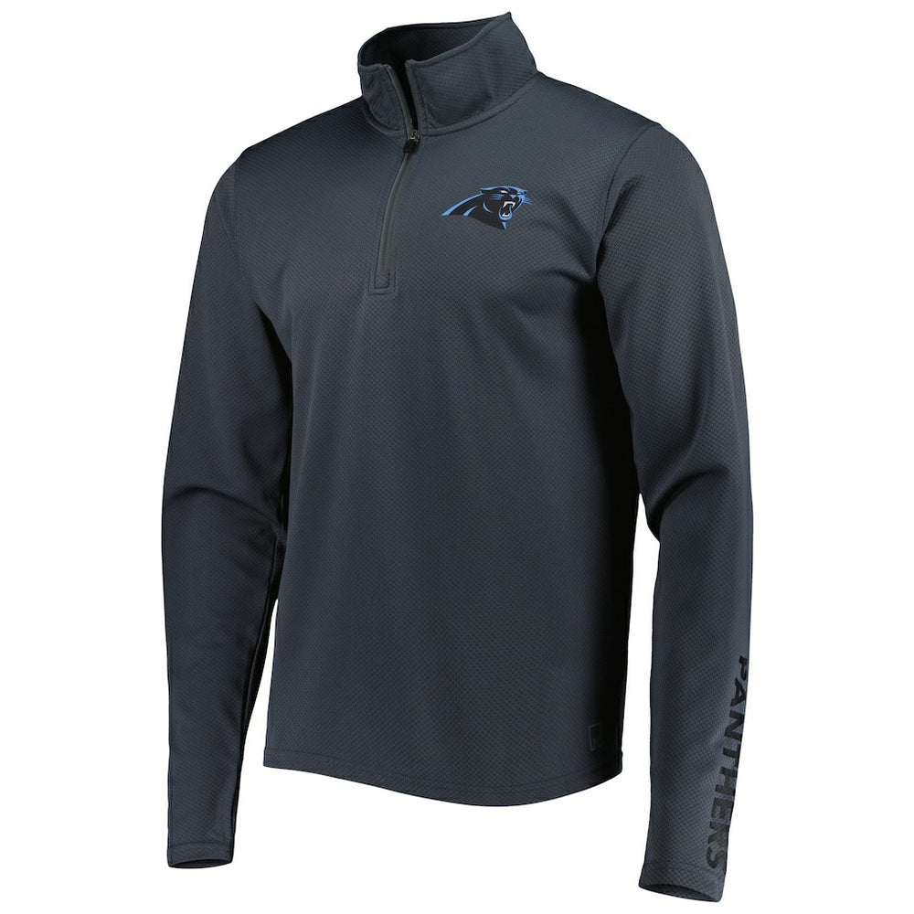 Carolina Panthers MSX by Michael Strahan Half-Zip Pullover - Charcoal online