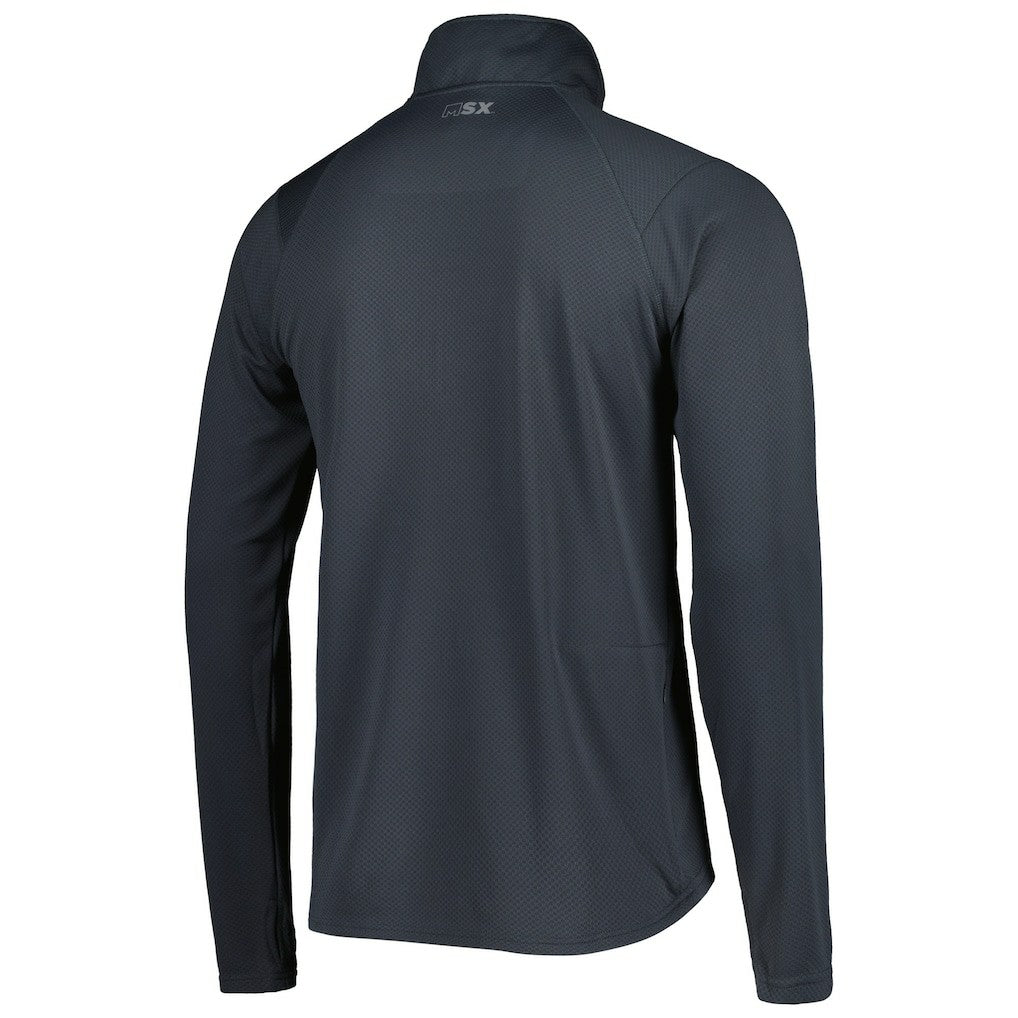 Carolina Panthers MSX by Michael Strahan Half-Zip Pullover - Charcoal online