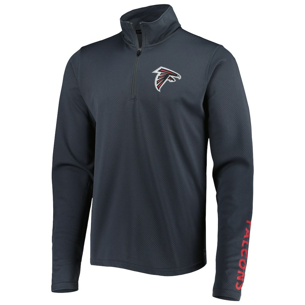 Atlanta Falcons MSX by Michael Strahan Half-Zip Pullover - Charcoal for sale