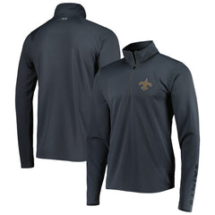 New Orleans Saints MSX by Michael Strahan Half-Zip Pullover - Charcoal discount