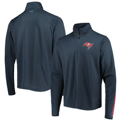 Tampa Bay Buccaneers MSX by Michael Strahan Half-Zip Pullover - Charcoal cheap
