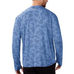 New York Giants MSX by Michael Strahan Performance Camo Long Sleeve T-Shirt - Royal discount