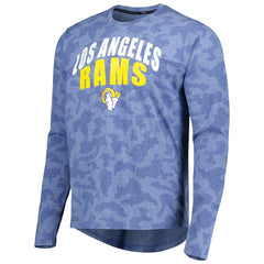 Los Angeles Rams MSX by Michael Strahan Performance Camo Long Sleeve T-Shirt - Royal for sale