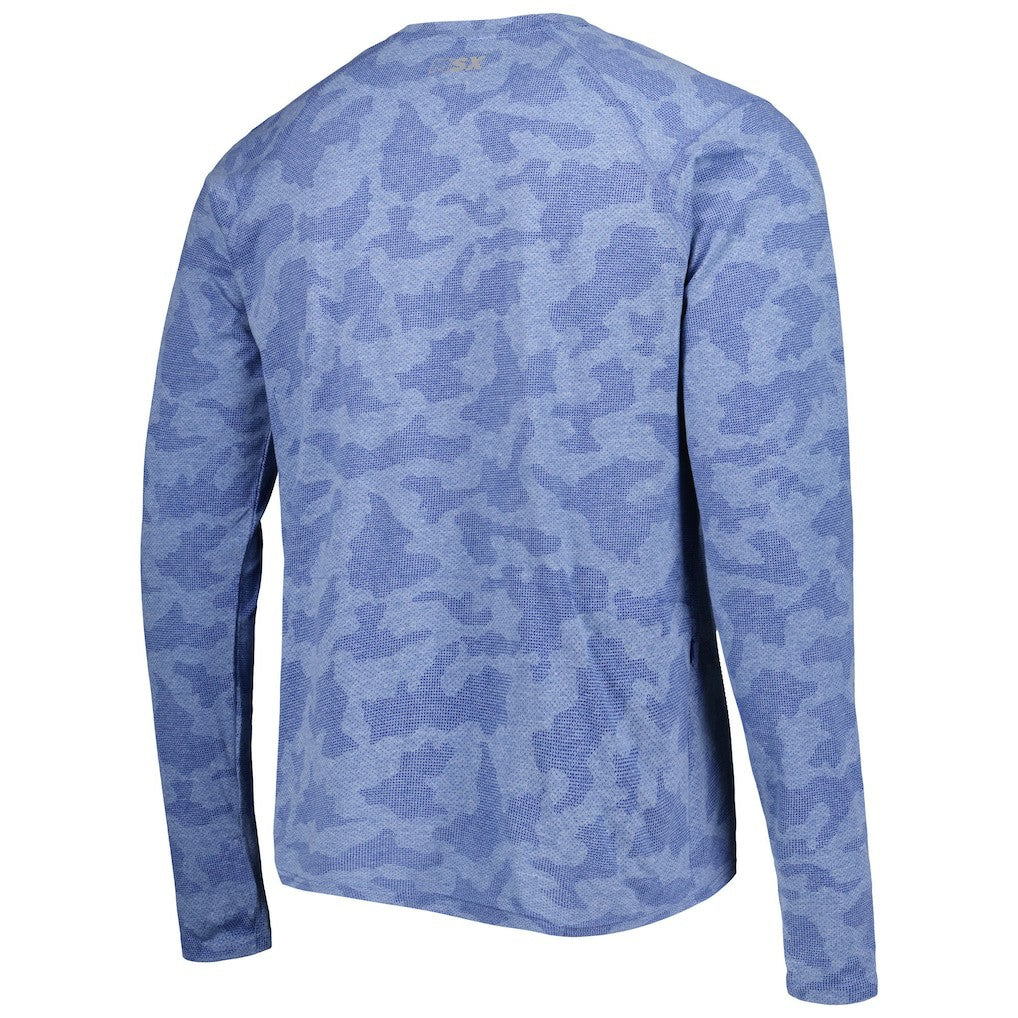 Los Angeles Rams MSX by Michael Strahan Performance Camo Long Sleeve T-Shirt - Royal for sale