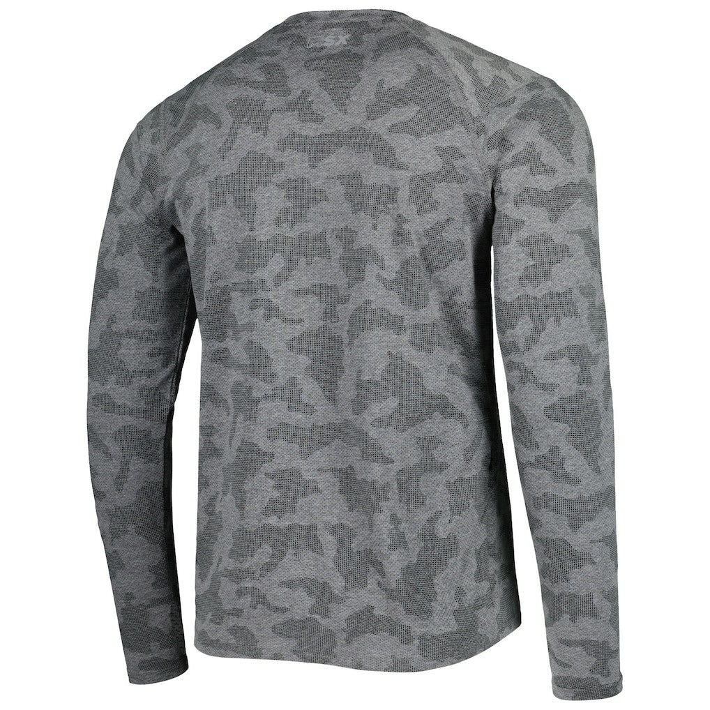 Cleveland Browns MSX by Michael Strahan Performance Camo Long Sleeve T-Shirt - Black discount