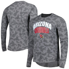 Arizona Cardinals MSX by Michael Strahan Performance Camo Long Sleeve T-Shirt - Gray for sale