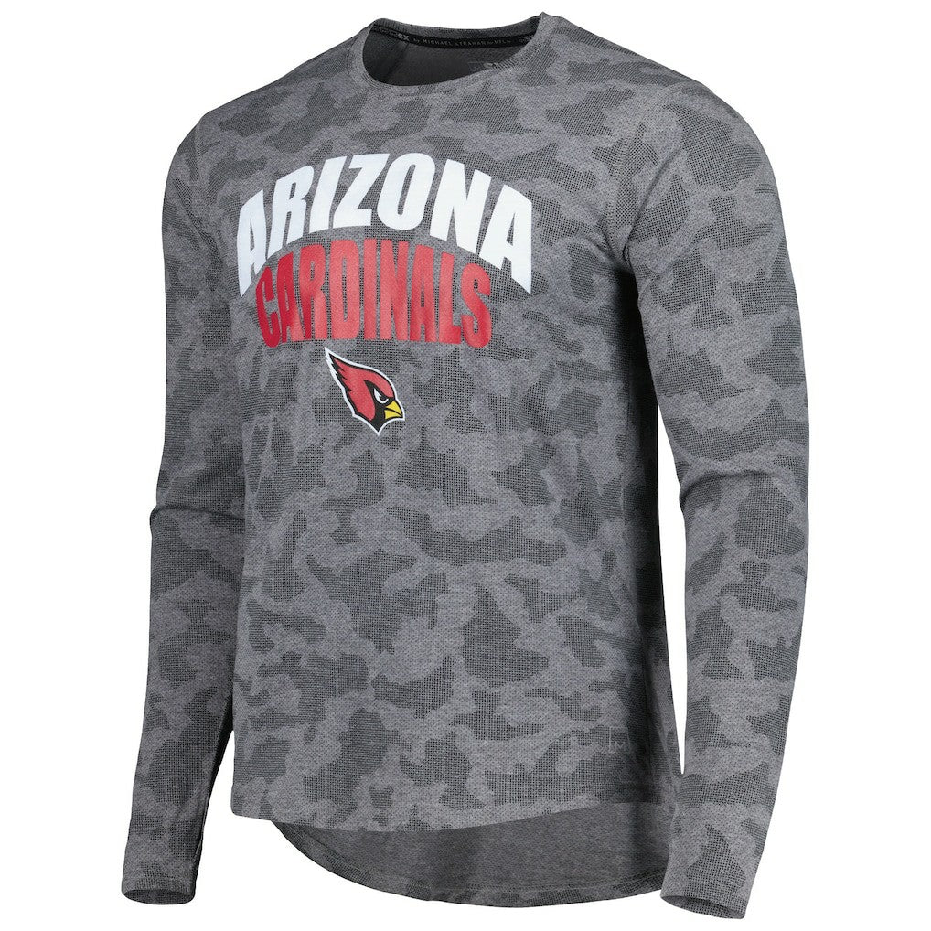 Arizona Cardinals MSX by Michael Strahan Performance Camo Long Sleeve T-Shirt - Gray for sale