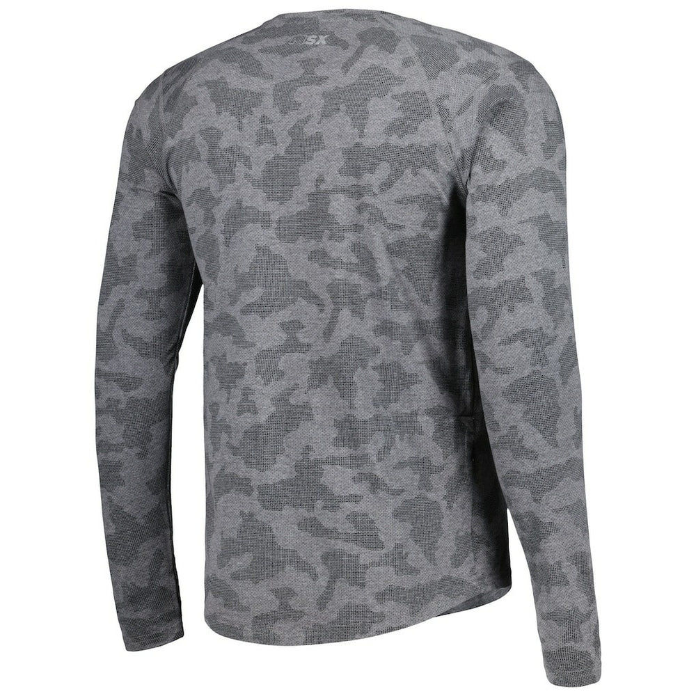 Los Angeles Chargers MSX by Michael Strahan Performance Camo Long Sleeve T-Shirt - Black discount