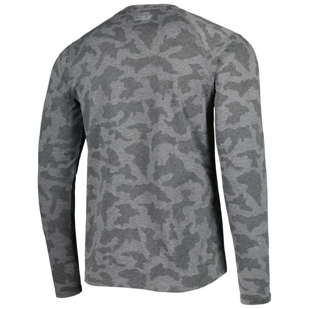 Detroit Lions MSX by Michael Strahan Performance Camo Long Sleeve T-Shirt - Black sale