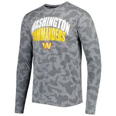Washington Commanders MSX by Michael Strahan Performance Camo Long Sleeve T-Shirt - Black online