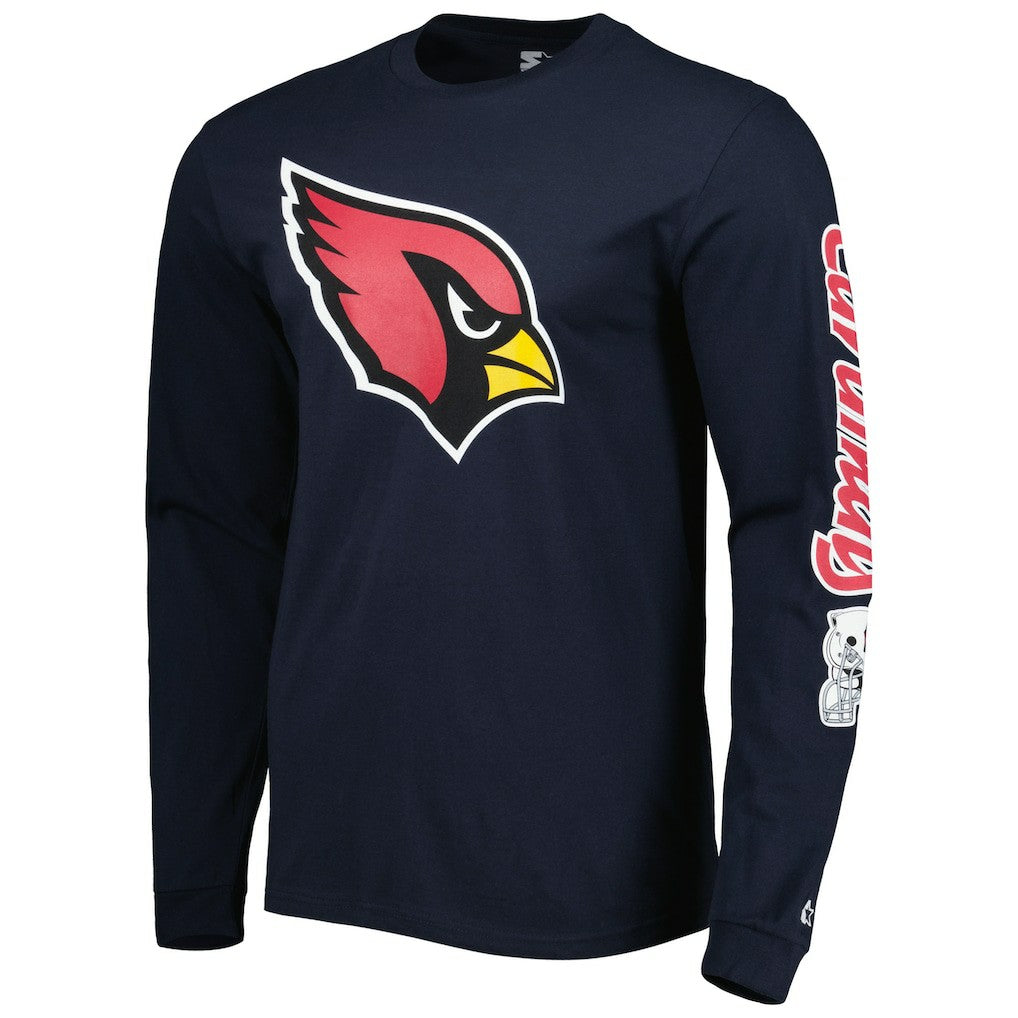 Arizona Cardinals Starter Halftime Long Sleeve T-Shirt - Navy sale