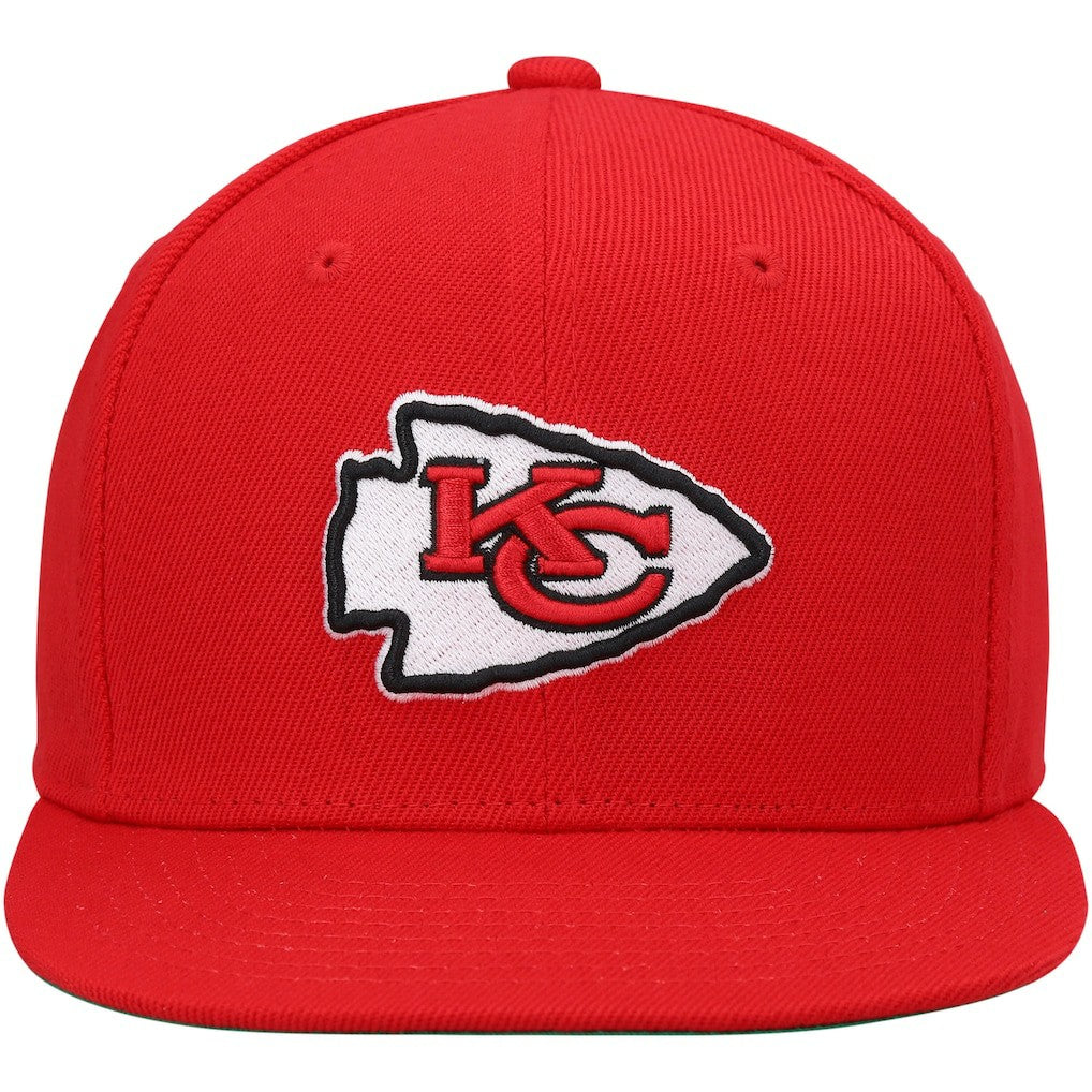 Kansas City Chiefs Youth Gridiron Classics Ground Snapback Hat - Red on sale